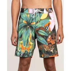 RVCA Mel G Tiger Palm Shorts Tropical