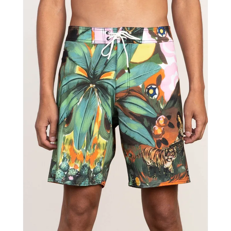 RVCA Mel G Tiger Palm Shorts Tropical