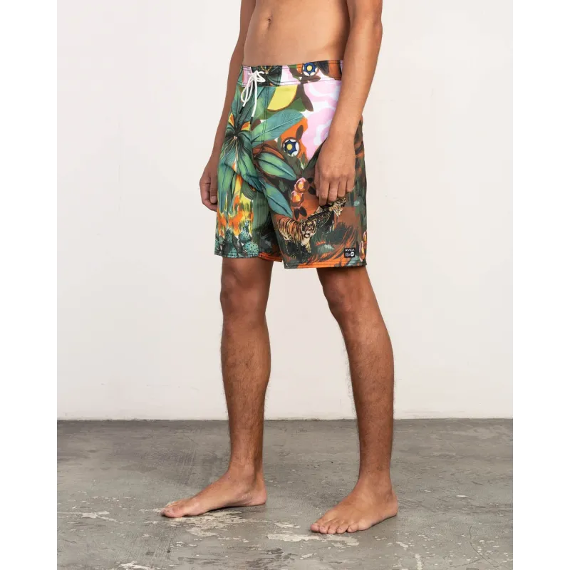 RVCA Mel G Tiger Palm Shorts Tropical