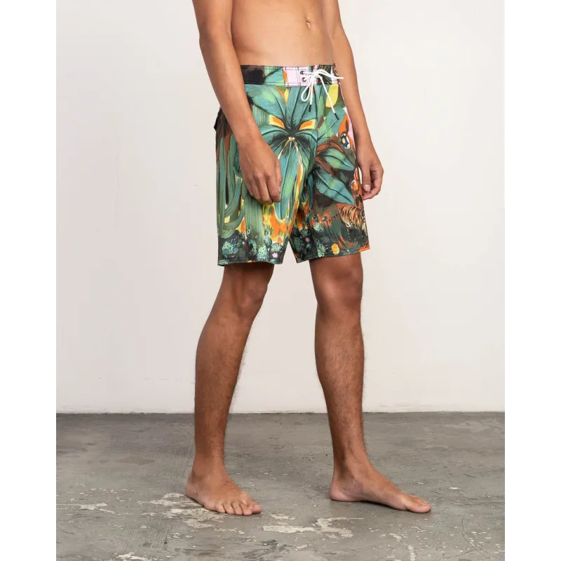 RVCA Mel G Tiger Palm Shorts Tropical