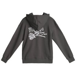 RVCA Thorns And Roses Hoodie Pirate Black