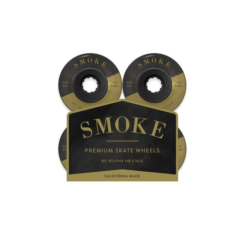 Blood Orange Smoke 66mm Wheels