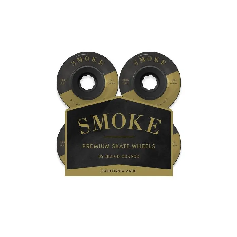 Blood Orange Smoke 66mm Wheels