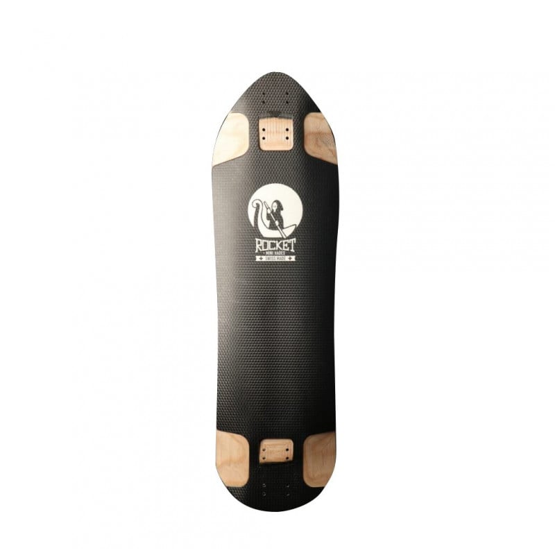 Rocket Mini Hades Zwart Longboard Deck