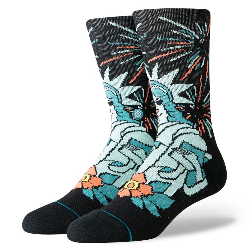 Stance Foundation Freedom Of Ice Cream Black Socks