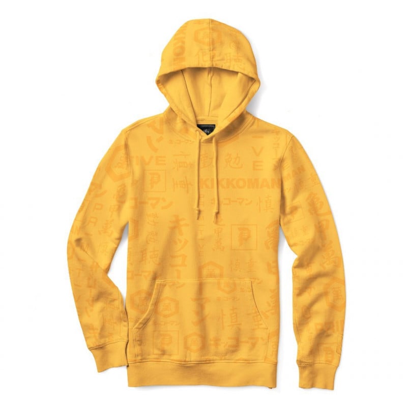 Primitive x Kikkoman Hoodie Gold