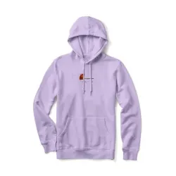 Primitive Burning Pigment Dyed Hoodie Lavender