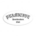 Primitive Heartbreakers Club Sticker Black