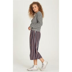 Element Aluna Culotte Pant Indigo Stripe