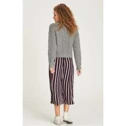 Element Aluna Culotte Pant Indigo Stripe