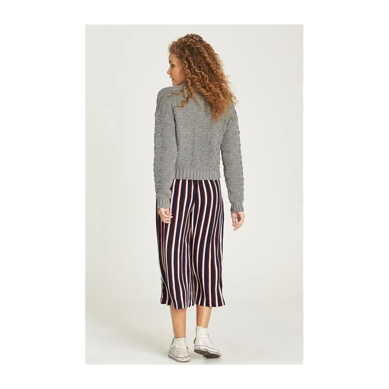 Element Aluna Culotte Pant Indigo Stripe