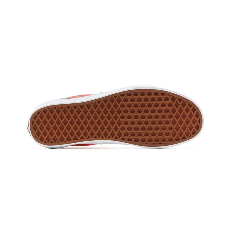 Vans Era Checkerboard Emberglow/True White Shoes
