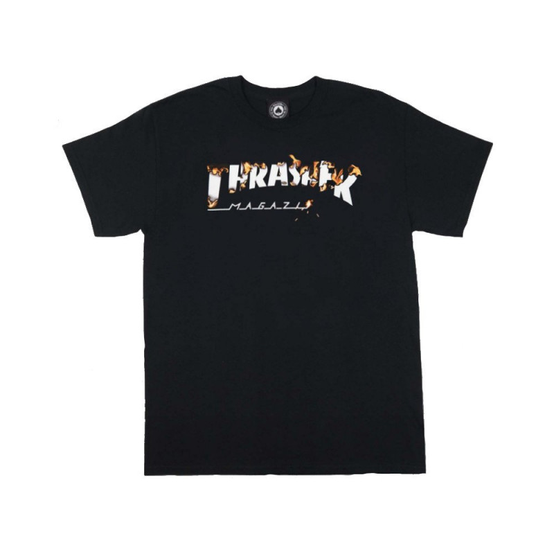 Thrasher Intro Burner T-Shirt Black