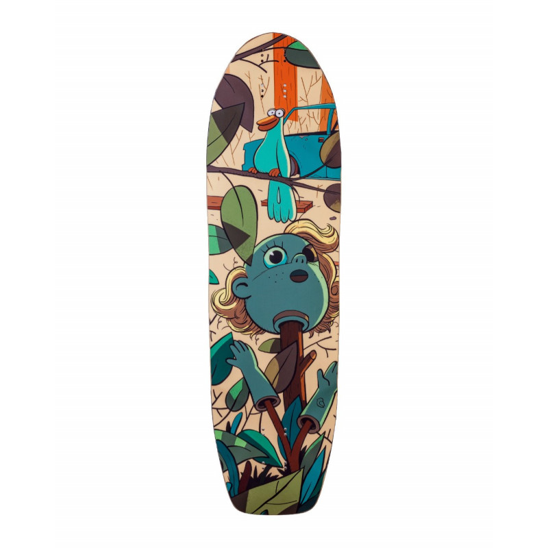 Alternative Longboards Fantail "Junkyard" - Longboard Deck Alternative Longboards Fantail "Junkyard" - Longboard Deck