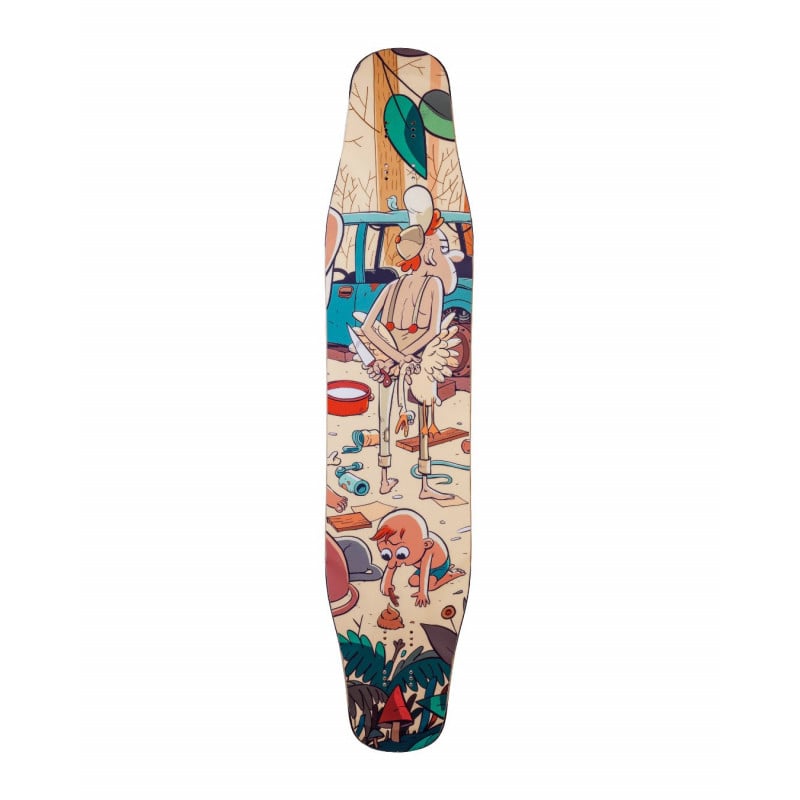 Alternative Longboards Egret Sidewall "Junkyard" - Deck Only Alternative Longboards Egret Sidewall "Junkyard" - Deck Only