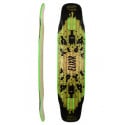 Moonshine Elixir Zwart/Green Longboard Deck