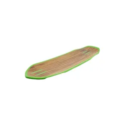 Moonshine Outlaw Black/Green - Longboard Deck