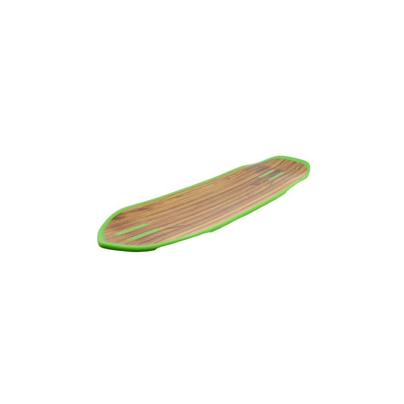 Moonshine Outlaw Black/Green - Longboard Deck