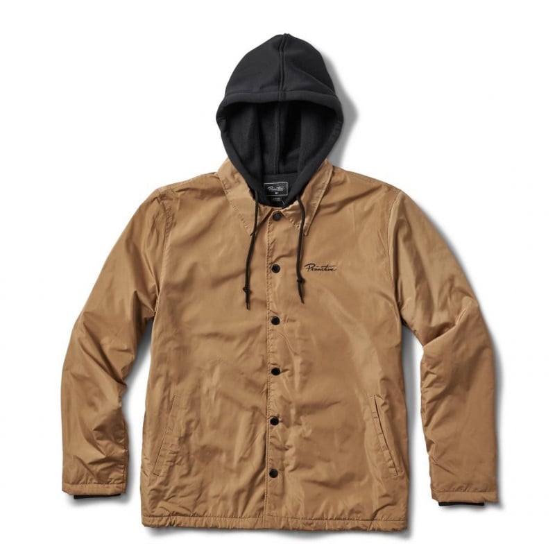 Primitive Two-Fer Coach Jacket Camel