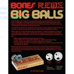 Bones Big Balls Reds Bearings