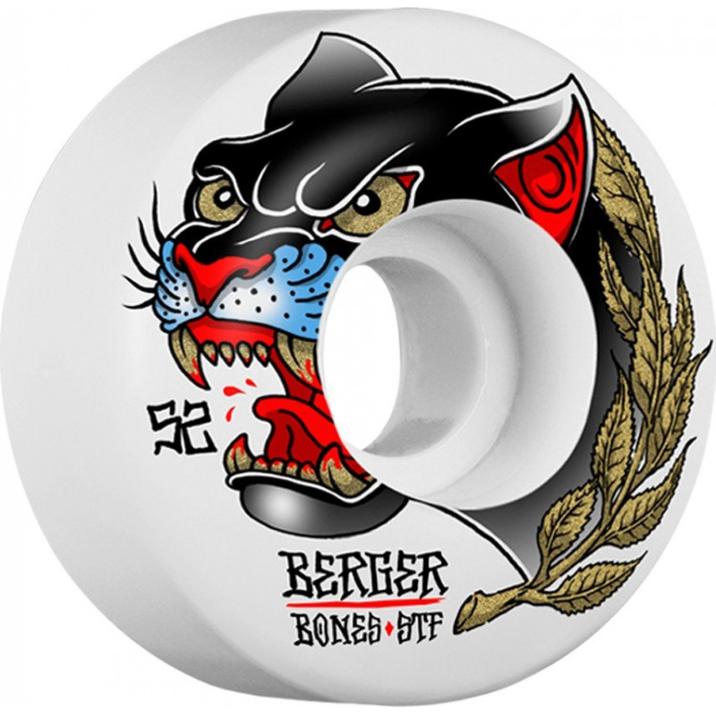 Bones STF Berger Panther Slim 52mm Wheels Bones STF Berger Panther Slim 52mm Wheels