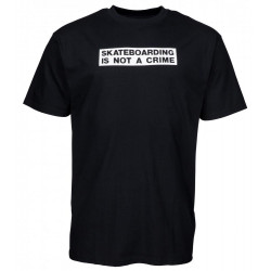 Santa Cruz Not a Crime T-Shirt Black at 