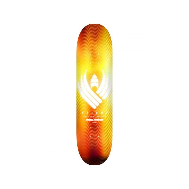 Powell Peralta Glow Flight Skateboard Deck Gold 8.5" 249 - Skateboard Deck Powell Peralta Glow Flight Skateboard Deck Gold 8.5" 249 - Skateboard Deck