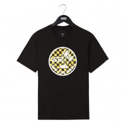 Vans Dual Palm Logo Fill Kids T-Shirt Black/Sulphur