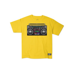 Grizzly Boom Box Kids T-Shirt Yellow