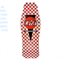 Hosoi OG Hammerhead Checker Red - Old School Skateboard Deck