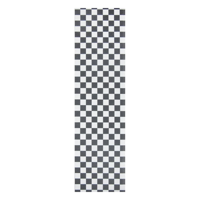 Steez Griptape 9" Sheet White Checker Steez Griptape 9" Sheet White Checker
