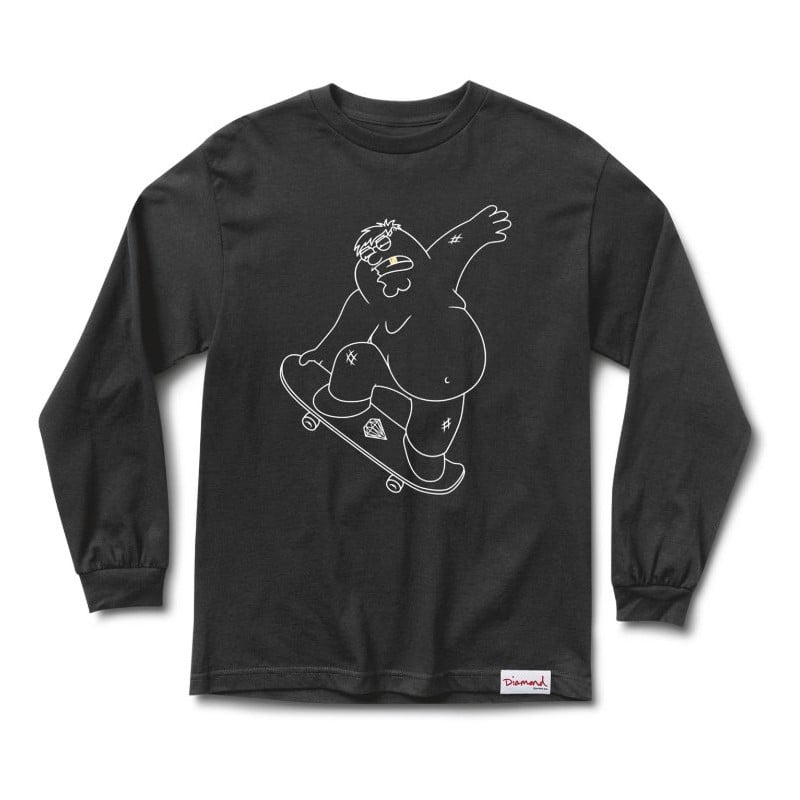 Diamond Peter Griffin Longsleeve Black