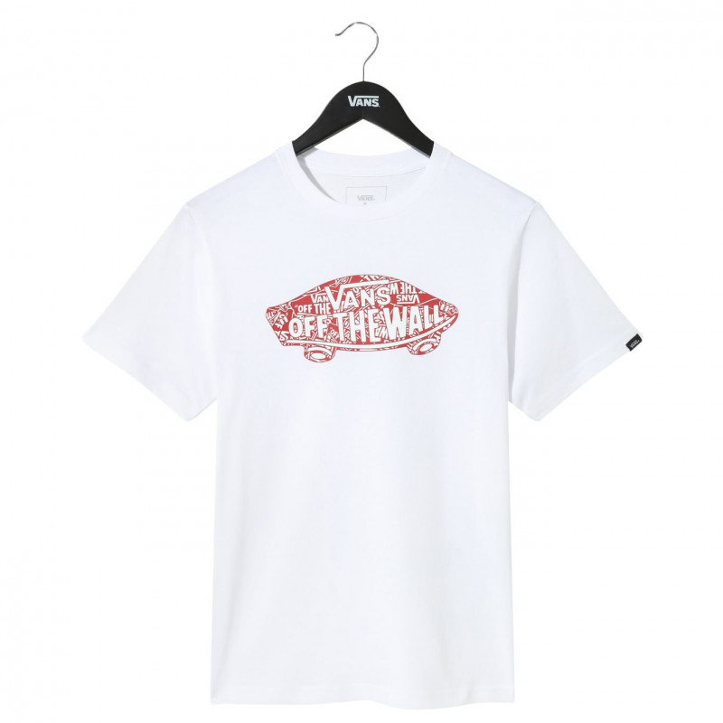red white blue vans shirt