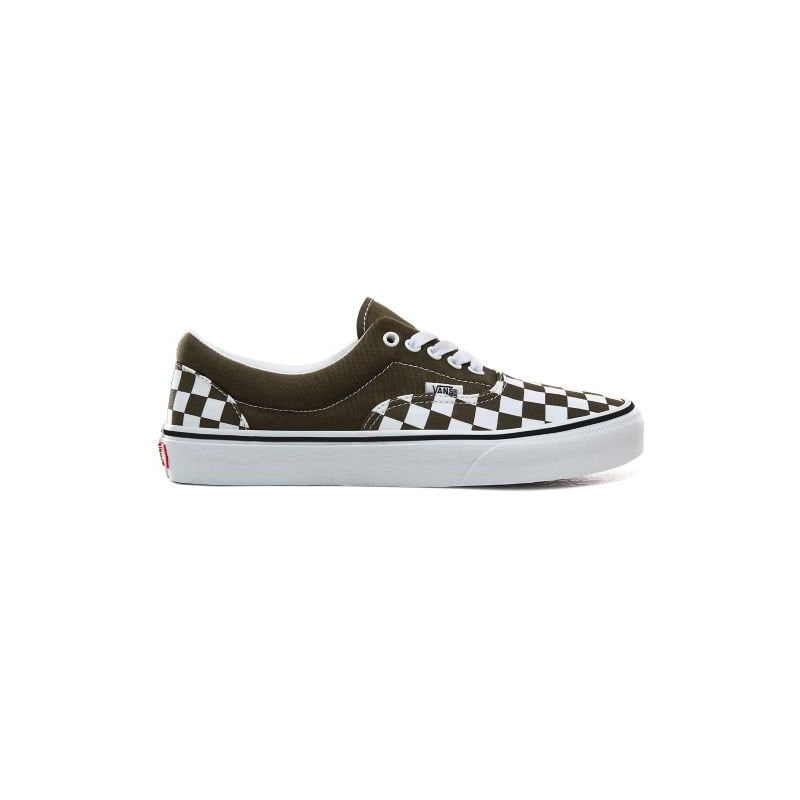 Vans Era Checkerboard Beech/True White Shoes