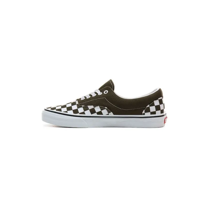 Vans Era Checkerboard Beech/True White Schoenen