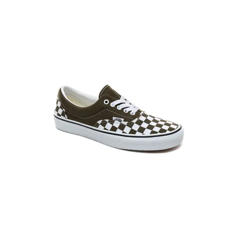 Vans Era Checkerboard Beech/True White Chaussures