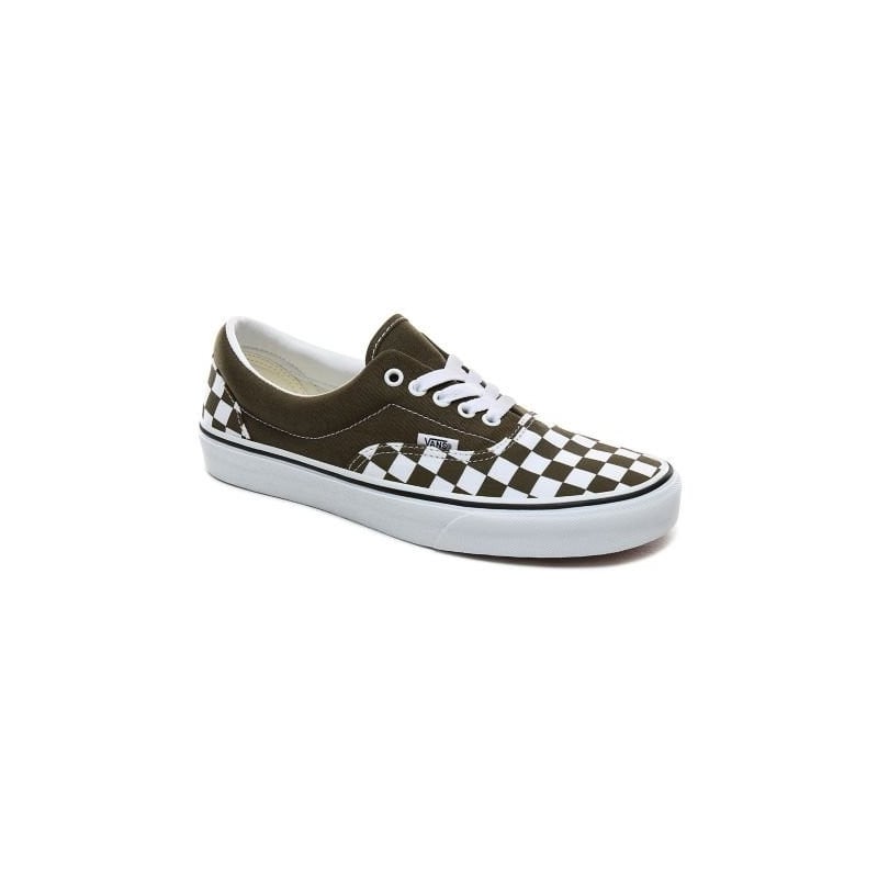 Vans Era Checkerboard Beech/True White Shoes