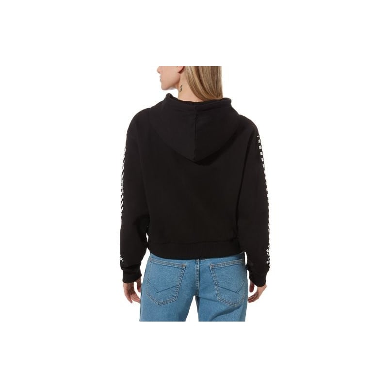 Vans Funnier Times Women's Crop Zip Hoodie Black