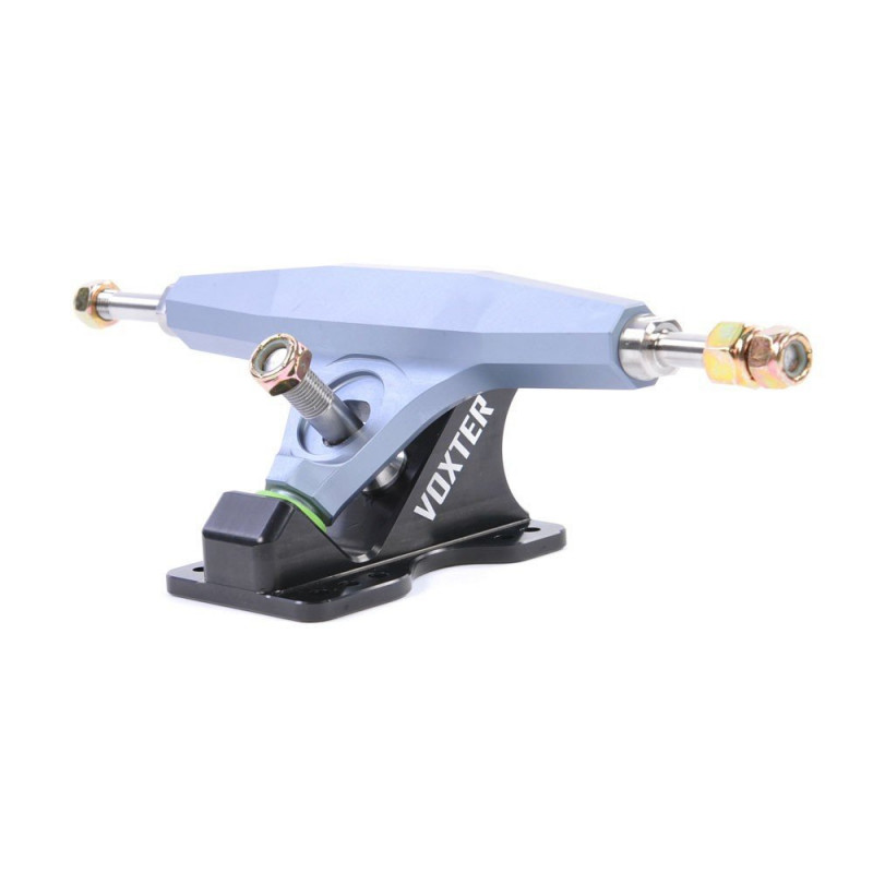 Valkyrie Voxter Grey/Black 160mm Precision Trucks (set of 2) Valkyrie Voxter Grey/Black 160mm Precision Trucks (set of 2)