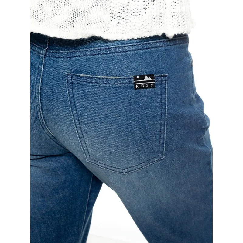 Roxy Good Story Straight Fit Jeans Dark Indigo