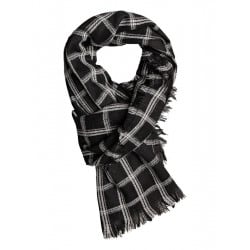 Roxy Total Champ Scarf Anthracite Basic Plaid