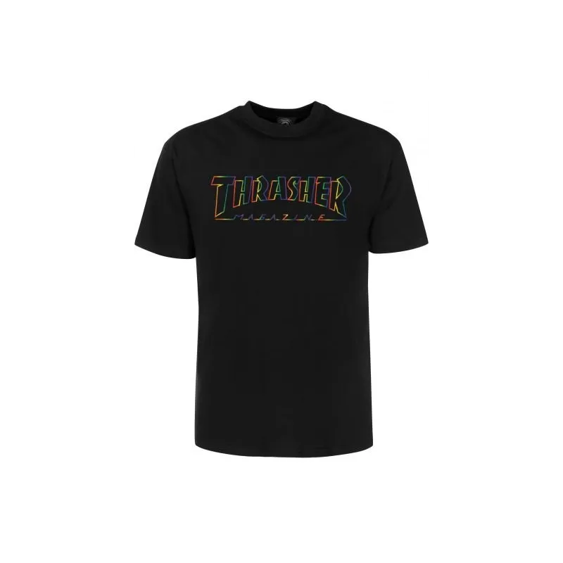 Thrasher Spectrum T-Shirt Black