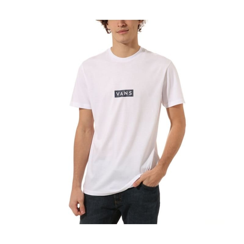 Vans Easy Box T-Shirt White/Dress Blues