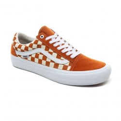 Vans Checkerboard Old Skool Pro Schoenen Golden Oak