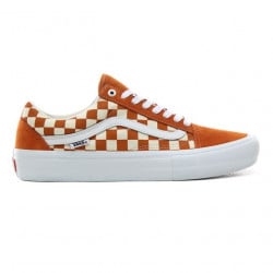 Vans Checkerboard Old Skool Pro Schoenen Golden Oak