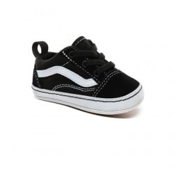 Vans Infant Old Skool Crib Shoes Black/True White
