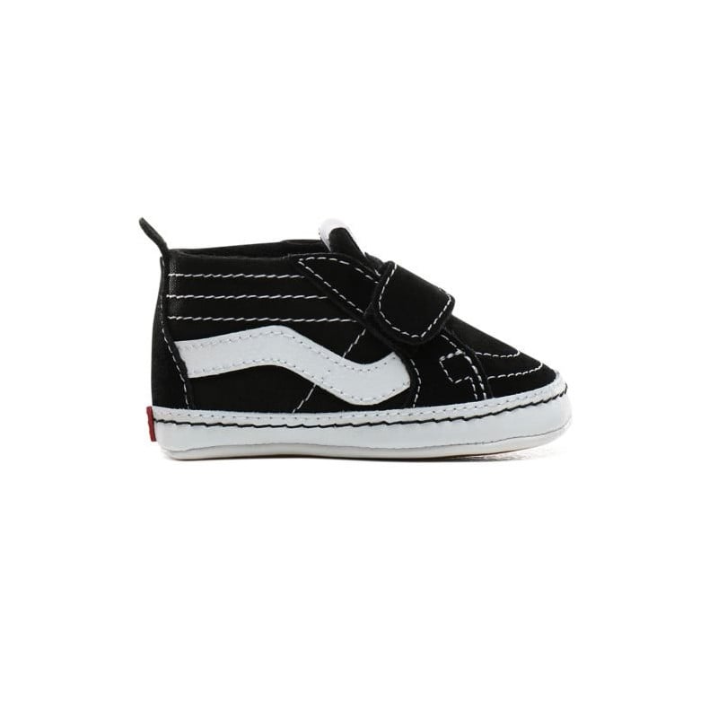 Vans Infant Sk8-Hi Crib Shoes Black/True White
