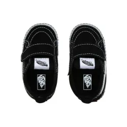 Vans Infant Sk8-Hi Crib Shoes Black/True White