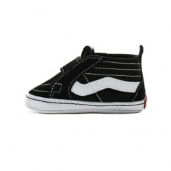 Vans Infant Sk8-Hi Crib Shoes Black/True White
