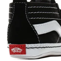 Vans Infant Sk8-Hi Crib Shoes Black/True White